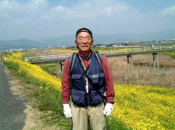 城原川畔にて