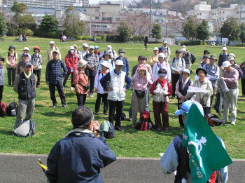 奥田公園出発式